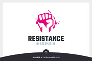 Resistance Logo Template, a Branding & Logo Template by LOGOMAGINE (Thumbnail 9 of 16)