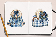 Whimsical Winter Clipart Bundle, a Seasonal Illustration by Canvas Craft (Thumbnail 8 of 10)