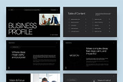 Dark Minimal Presentation Template, a Presentation Template by BrandPacks (Thumbnail 7 of 7)