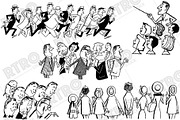 RTRO Crowds 1, a Person Illustration by RTRO Stock (Thumbnail 5 of 5)