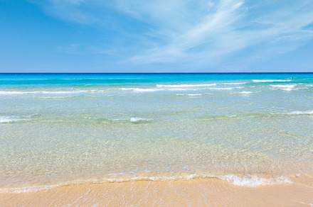 Sea surf on beach., a Nature Photo by YuriyB