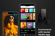 Ecommerce with Social Media ShopReel, an UI Kit Template by Opus LabWorks (Thumbnail 2 of 6)