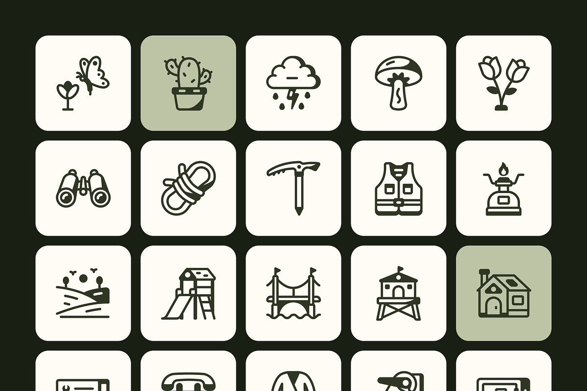Hobbies Icons Bundle, a Solid Icon by Prosymbols (Photo 11 of 12)
