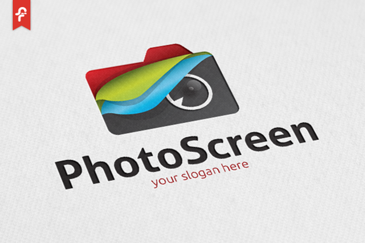 Photo Screen Logo, a Branding & Logo Template by ft.studio