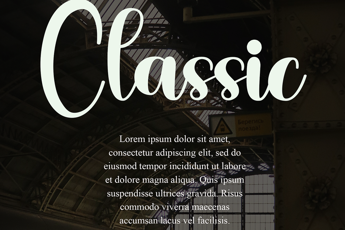 Retro Skylight, a Handwritten Font by InermediaSTUDIO (Photo 7 of 8)