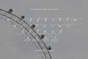 Patrice Seraya - Calligraphy Font, a Script Font by Flawless And Co (Thumbnail 10 of 10)