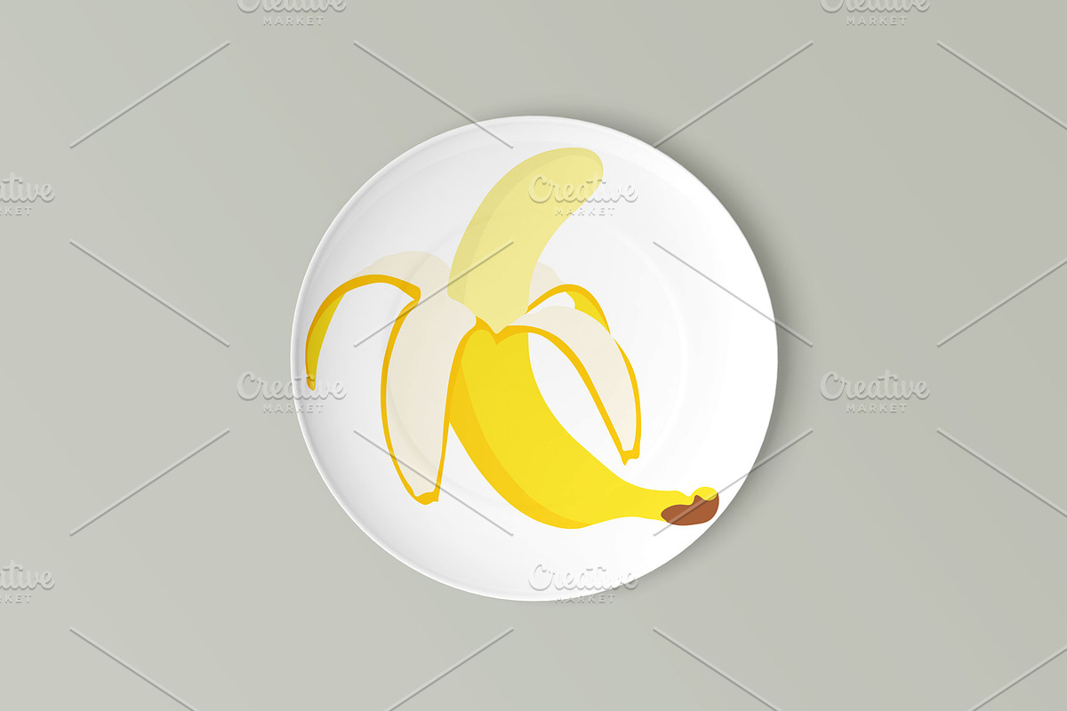 Vector illustration of bright fruits, a Food Illustration by ExpressShop (Photo 2 of 5)