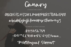 Canary Handwritten Font