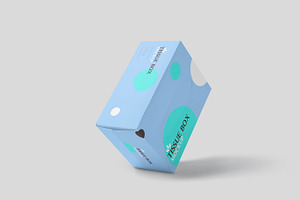 Tissue Paper Box Mockups