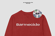 SWEATSHIRT MOCKUP, a Shirt Mockup by Barmecide Mockup Studio (Thumbnail 2 of 3)