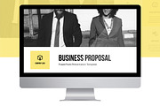 Business Proposal PPT Template, a Presentation Template by Wipavee (Thumbnail 1 of 5)