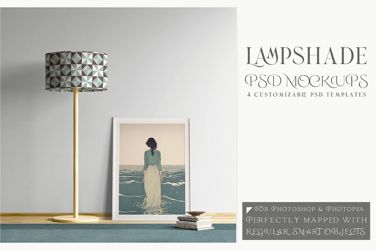 Lampshade Mockups, a Household Mockup by mock-ups (Photo 1 of 22)