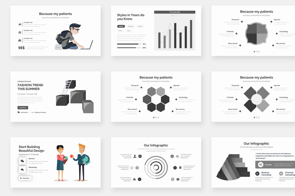 Creatix Creative Powerpoint Template, a Presentation Template by One Percent Studio (Photo 11 of 14)