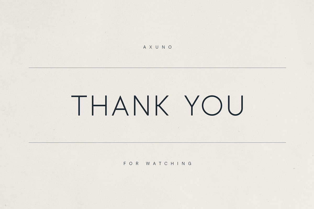 Axuno – Minimal & Elegant Font, a Sans Serif Font by Only Fonts (Photo 11 of 11)