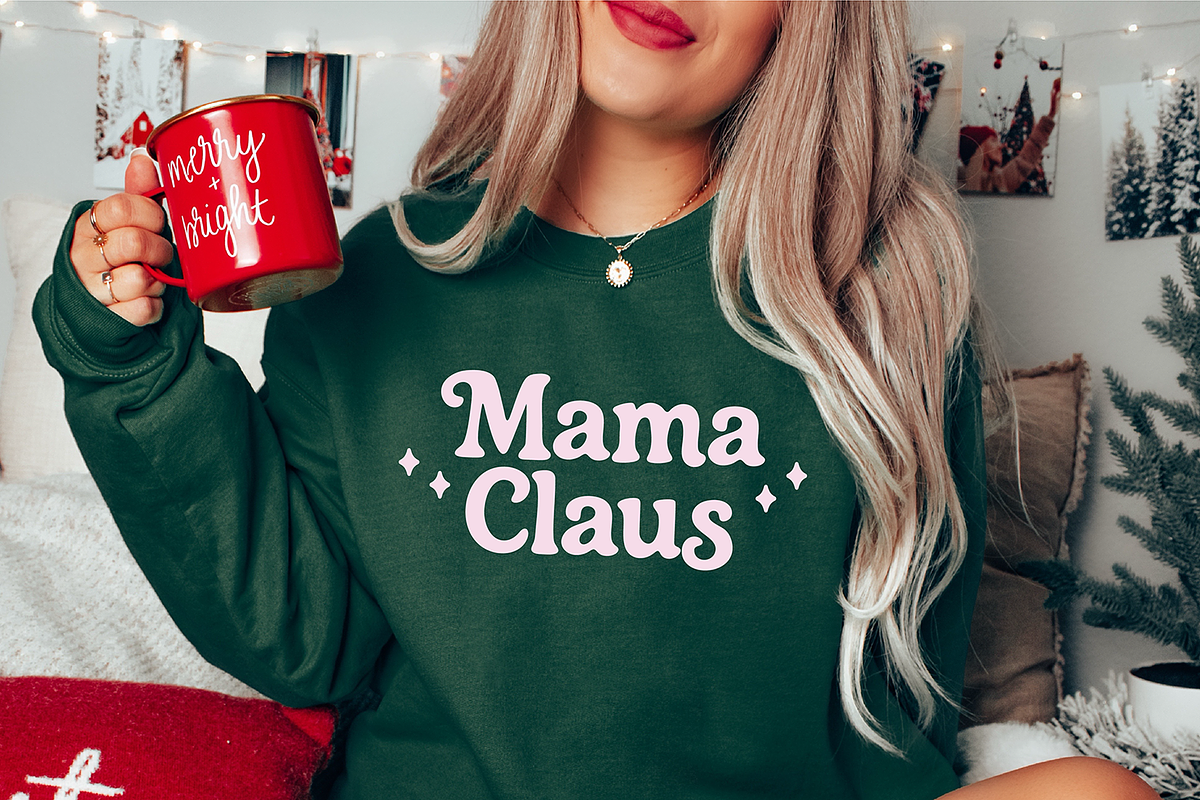 Kringle Avenue Serif Christmas Font, a Font by Blush Font Co. (Photo 4 of 4)