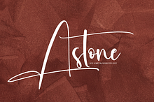 Astone | Script Font