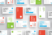 10 Minimal Bold Business Cards, a Business Card Template by Everyday Monster Creative (Thumbnail 2 of 7)