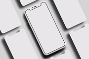 Mobile Screen Mockup, an Advertising Mockup by CreativeShaper (Thumbnail 2 of 2)