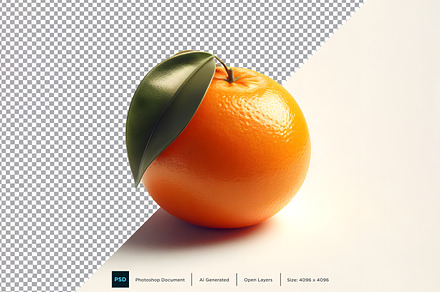 Tangerine fruit on white background, a Food Illustration by shahsoft
