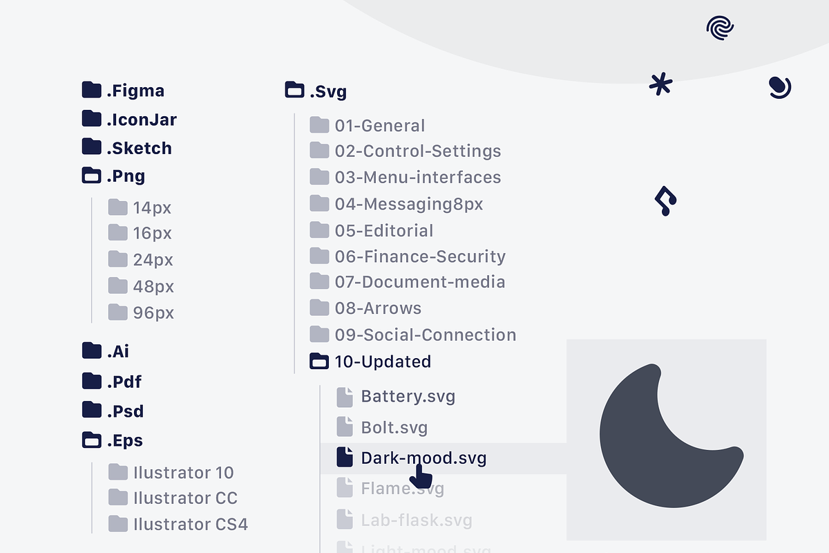 BeBold Essentials UI Icon Pack, an Icon by 80.design (Photo 4 of 6)