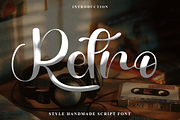 Retro, a Handwritten Font by InermediaSTUDIO (Thumbnail 1 of 7)