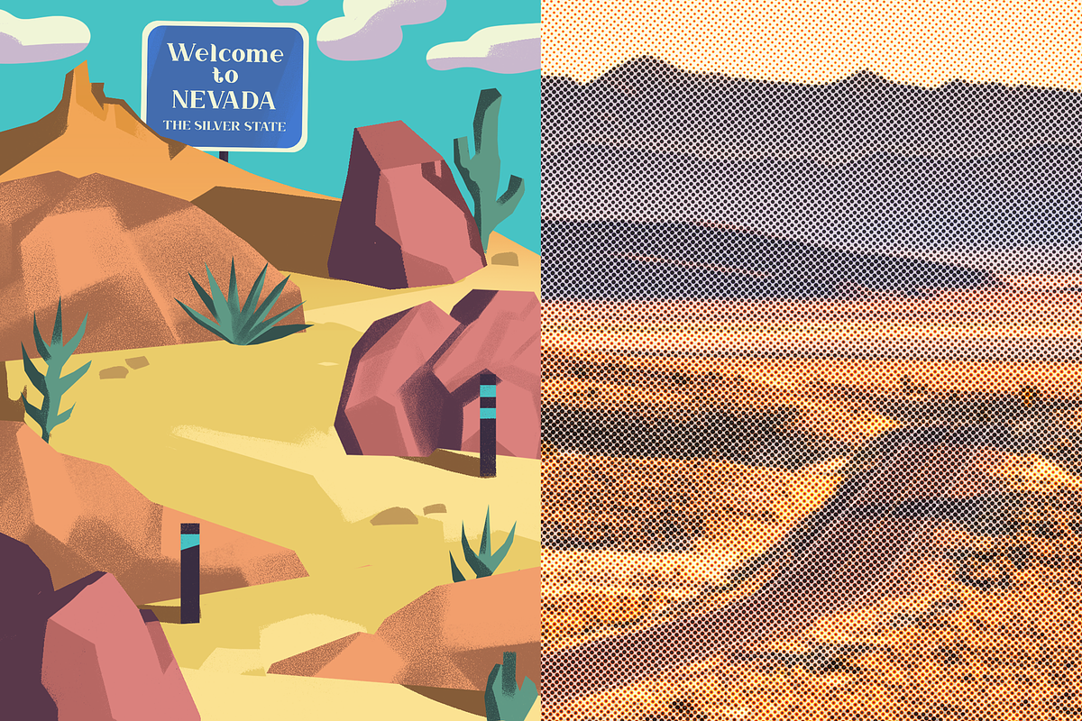 NEVADA. Scene & Posters Bundle, an Animal Illustration by Schumacher Shop (Photo 3 of 11)