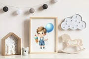 Summer Kids Watercolor Clipart, an Illustration by CreationArt (Thumbnail 7 of 9)