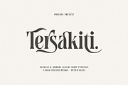 Tersakiti Elegant Modern Serif, a Serif Font by Cruzine (Thumbnail 1 of 8)