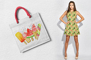 Ice Cream watercolor clipart, an Object Graphic by svetlanaARTdreams (Thumbnail 10 of 11)