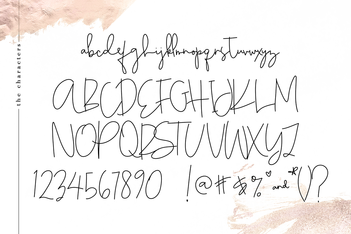 Chic - Handwritten Script Font preview 8