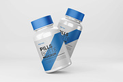 Medical Pills Bottle Mockups, a Packaging Mockup by Alhaytar (Thumbnail 3 of 3)