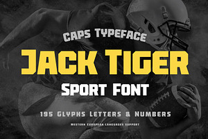 Jack Tiger Sport Font