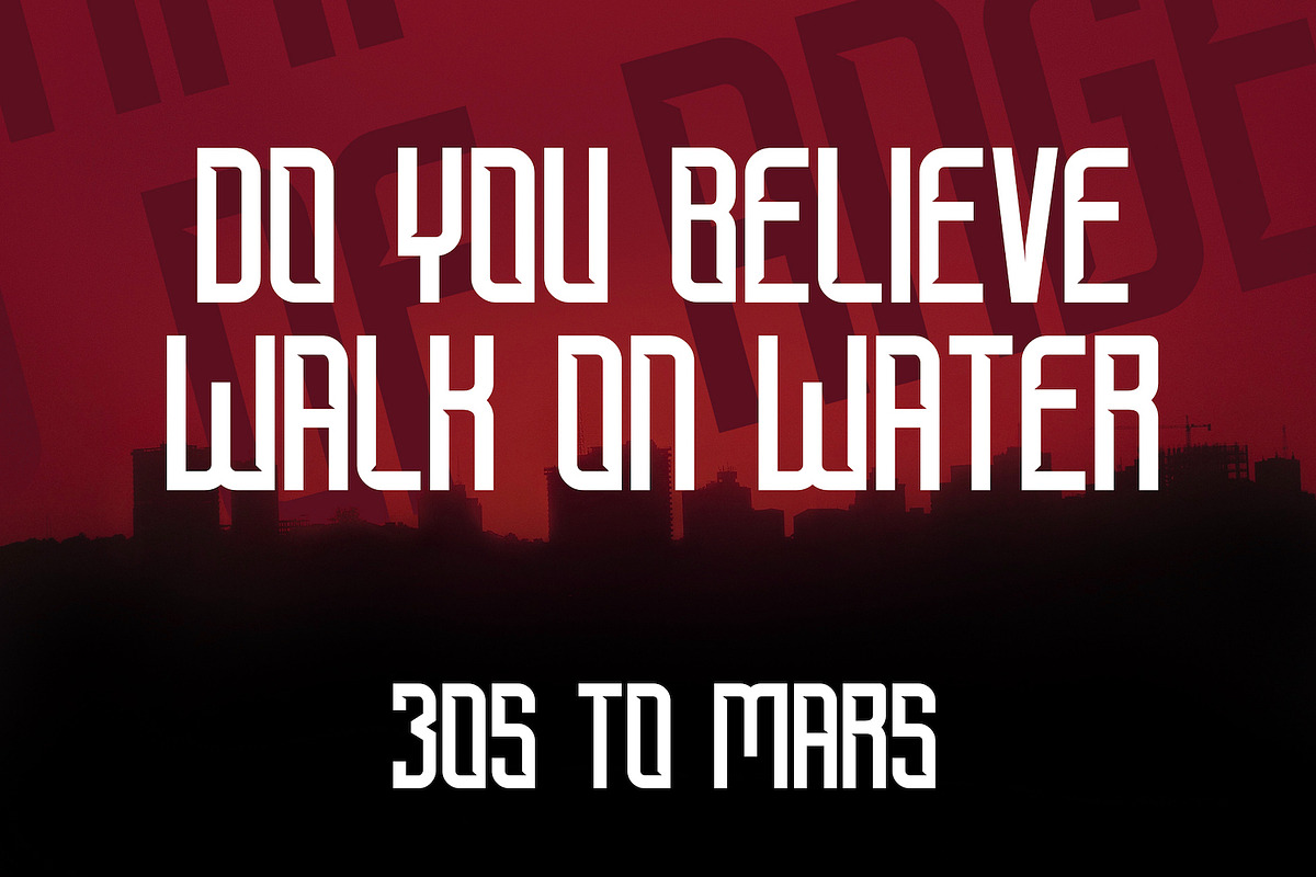 Bugar Sport - Sporty Display Font, a Sans Serif Font by StringLabs (Photo 9 of 10)