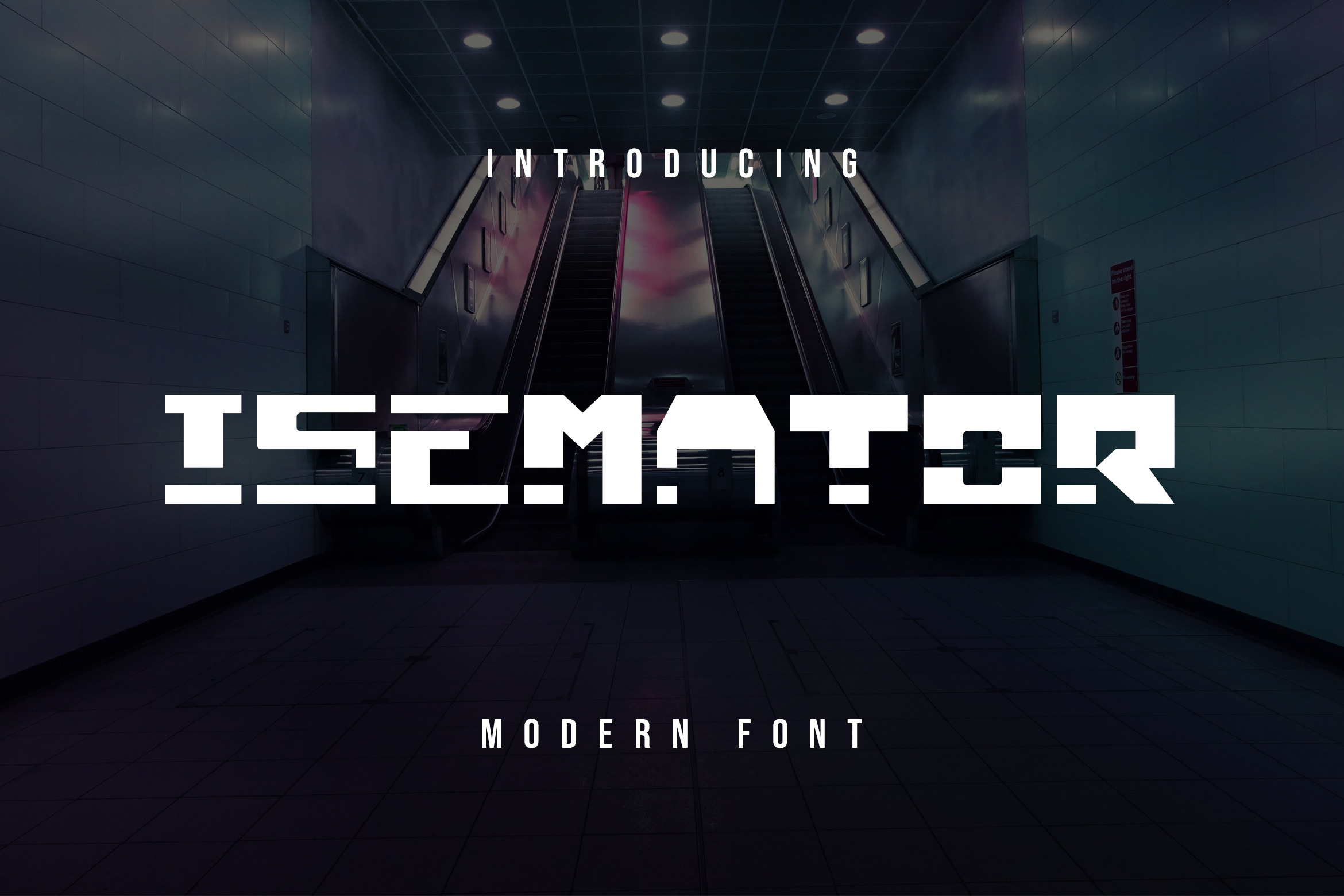 Isemator Modern Font, a Blackletter Font by zerologicstudio
