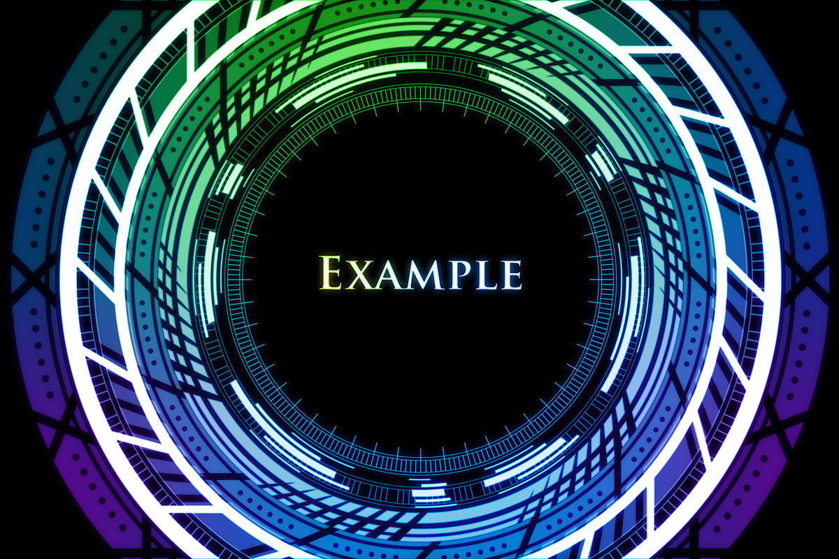 52 Complex Futuristic Circle Brushes, a Brush Add-On by xresch (Photo 13 of 15)