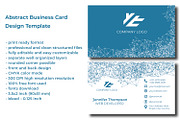 Abstract Business Card Design, a Business Card Template by Kseniya-Omega (Thumbnail 2 of 4)