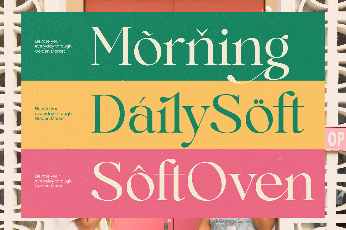 Market Golden Elegant Serif Font, a Serif Font by timelesstype.co (Photo 8 of 15)