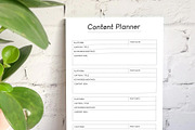 Social Media Planner, a Stationery Template by DesignDevisers (Thumbnail 3 of 10)