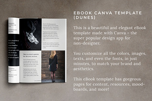 EBook Canva Template Dunes