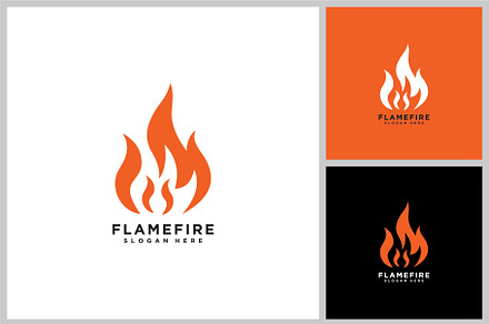 Fire Flame Logo Design preview 2
