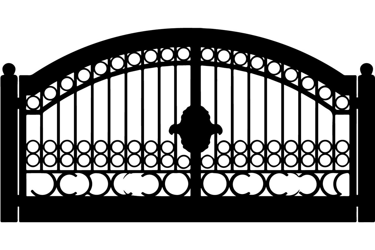 Classic Metal Gate, an Object Graphic by Creativeshirt (Photo 12 of 19)