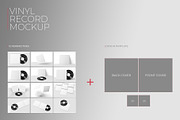 Vinyl Record Mockup 3, a Packaging Mockup by KIPET (Thumbnail 15 of 15)