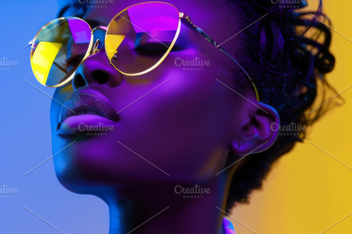 109 Fashion models in sunglasses, a Beauty & Fashion Photo by Handmadefont (Photo 17 of 113)