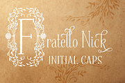 Sale-Fratello Nick Initial Caps, a Font by Debi Sementelli (Thumbnail 1 of 3)