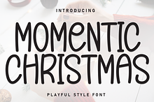 Momentic Christmas | Script Font