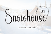 Snowhouse | Script Font, a Handwritten Font by Scratchones (Thumbnail 1 of 8)