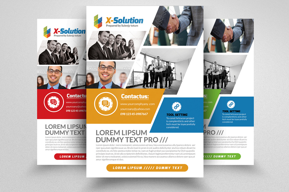 Business Training Agency Flyer, a Flyer Template by Business Flyers