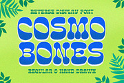 Cosmo Bones - Reverse Display Font, a Font by Letterhend Studio (Thumbnail 7 of 7)