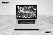 CHROMATIC - Liquid metal backgrounds, a Background Graphic by RAWSTR (Thumbnail 12 of 12)