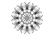 Modern Black and White Mandala Pack, a Decorative Illustration by NJ Himel (Thumbnail 36 of 101)